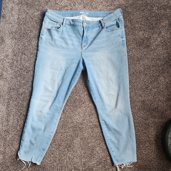 Old Navy Rockstar Jeans Sz 18 - Picture 1 of 4